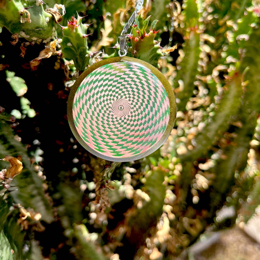 Patrick Flanagan Cosmic Sensor Flat Pyramid Energy Metayantra Pendant