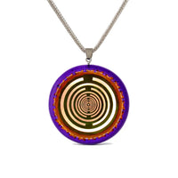 Thumbnail for Orgonite Pendant with High Vibrational Moldavite and Lakhovsky MWO