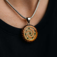 Thumbnail for Light over Darkness DeviceTriple Spiral, Windmill Hill Crop Circle Quantic Resonator