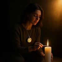 Thumbnail for Light over Darkness DeviceTriple Spiral, Windmill Hill Crop Circle Quantic Resonator