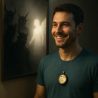 Thumbnail for Light over Darkness DeviceTriple Spiral, Windmill Hill Crop Circle Quantic Resonator