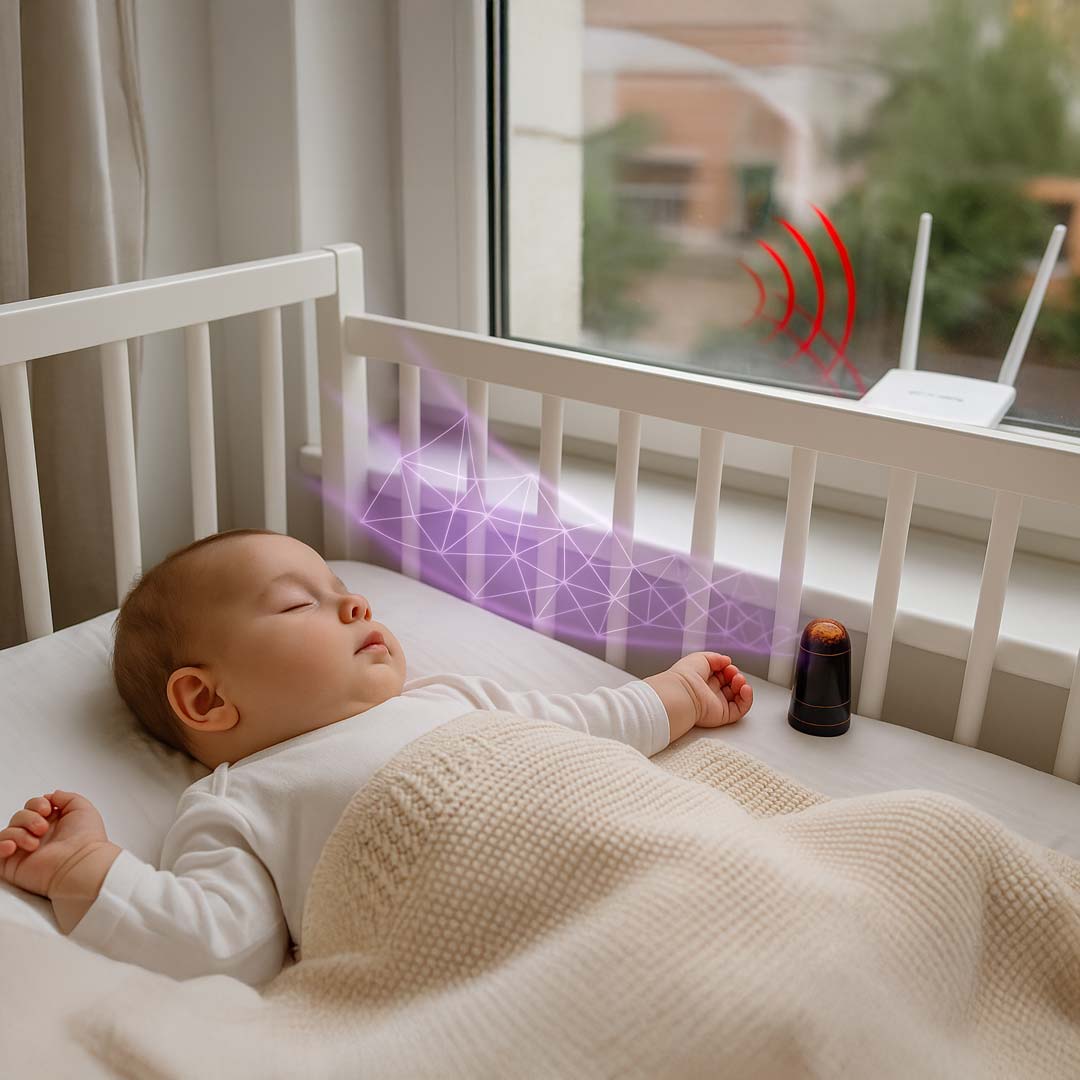 TowerBuster (Tower Destroyer) Orgone Black Sun with triple antenna Protector 5G