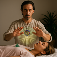 Thumbnail for Orgonite Pendant with High Vibrational Moldavite and Lakhovsky MWO