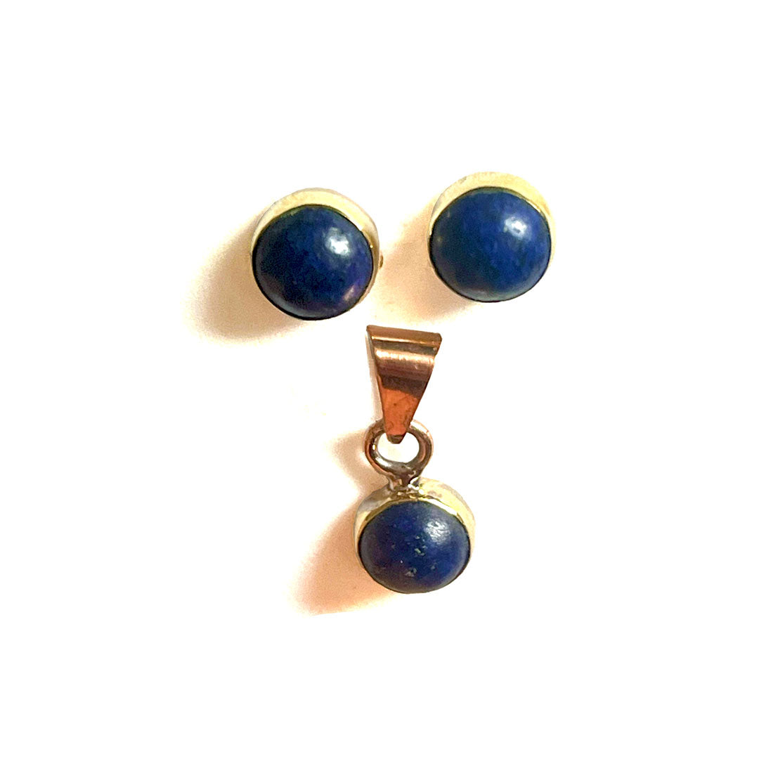 Mystic Copper & Lapis Set | Intuition & Energy Shield