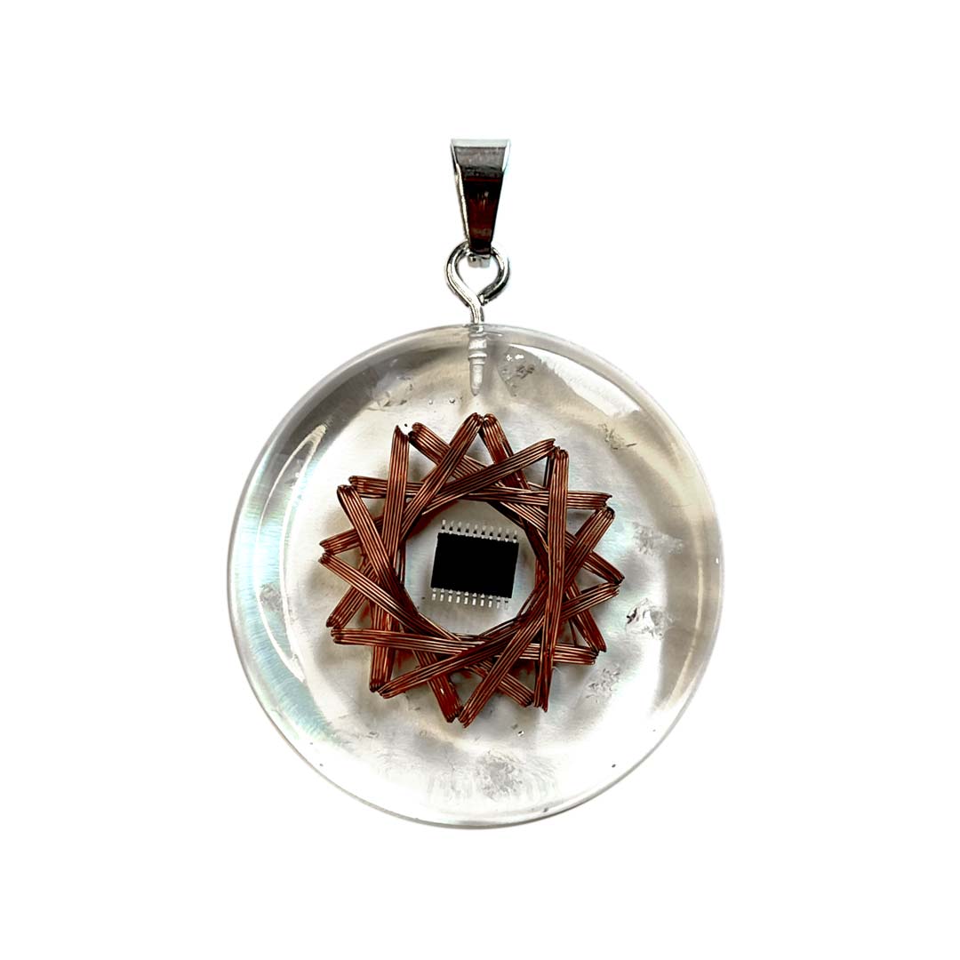 Orgone MicroChip Star Pendant — Stop Carrying What Isn't Yours. Evict Negative Entities.