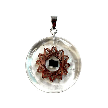 Orgone MicroChip Star Pendant — Stop Carrying What Isn't Yours. Evict Negative Entities.
