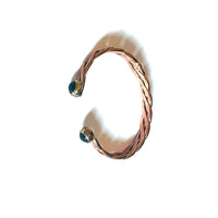 Thumbnail for 🔥 Obsidian & Copper Torzal Bracelet – Ancient Power Amulet