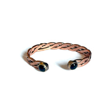Thumbnail for 🔥 Obsidian & Copper Torzal Bracelet – Ancient Power Amulet