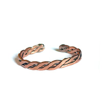 Thumbnail for 🔥 Obsidian & Copper Torzal Bracelet – Ancient Power Amulet