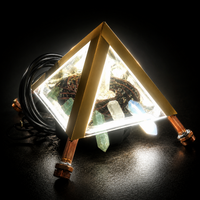 Thumbnail for Copper Pyramid with Quantum Vortex PEMF | NEXUS CORE 3-System | 624m Rodin Coil | Rife Frequencies 1Hz–150kHz | Strobe Light Therapy | Frequency Lab AI Included | Giza 51° Sacred Geometry | Selenite | Collapsible | Handmade — Metayantra