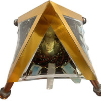 Thumbnail for Copper Pyramid with Quantum Vortex PEMF | NEXUS CORE 3-System | 624m Rodin Coil | Rife Frequencies 1Hz–150kHz | Strobe Light Therapy | Frequency Lab AI Included | Giza 51° Sacred Geometry | Selenite | Collapsible | Handmade — Metayantra