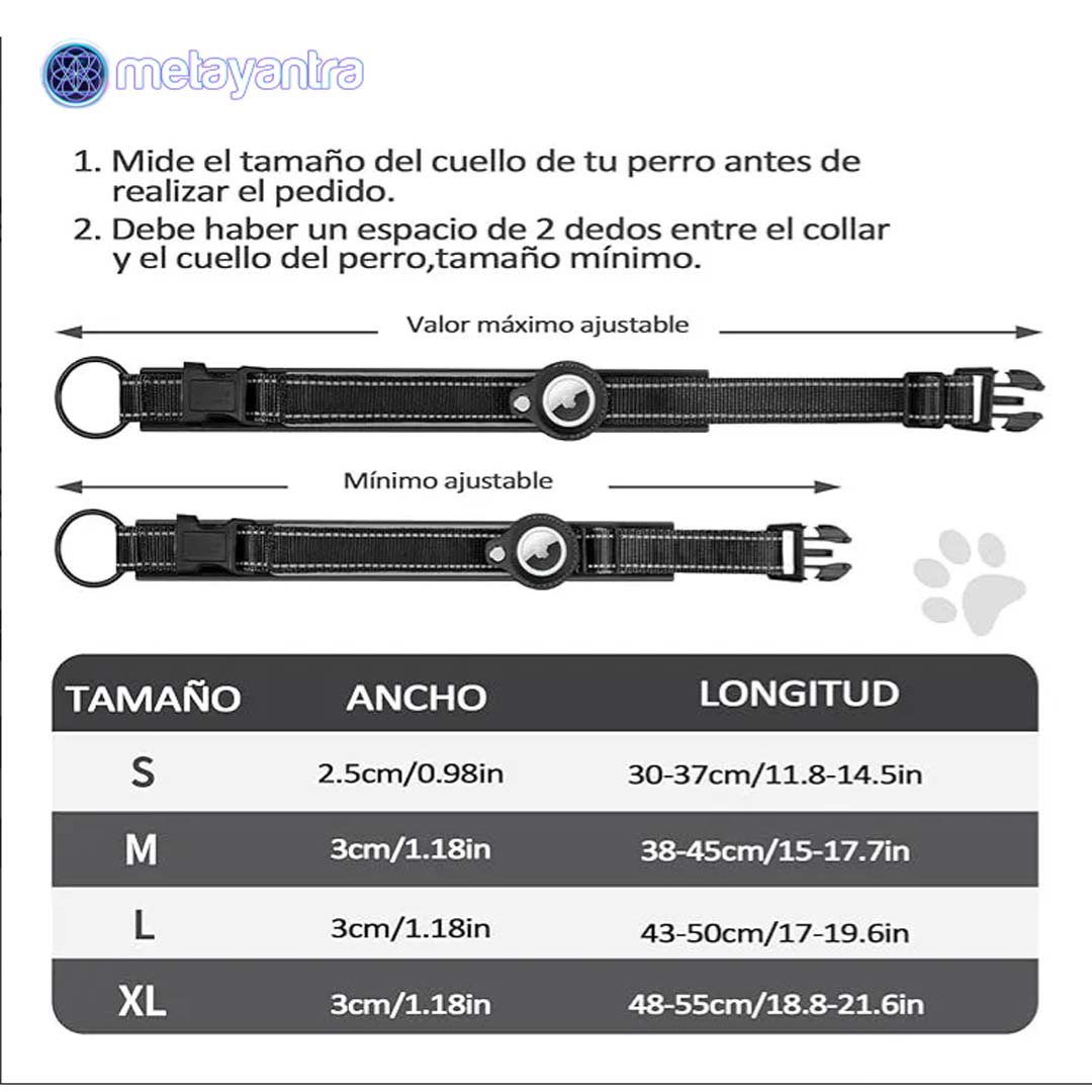 🐾 Cosmic Sensor Collar for Dogs – Metayantra®