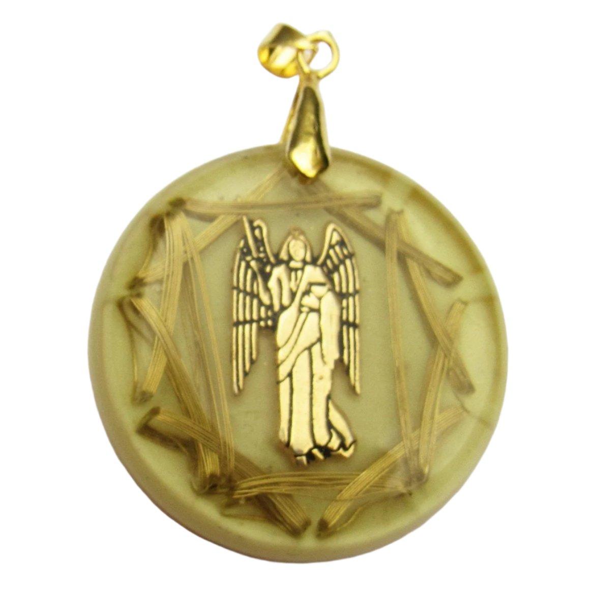 Archangel Jophiel Pendant |Gold Plated Spiritual Protector| Metayantra