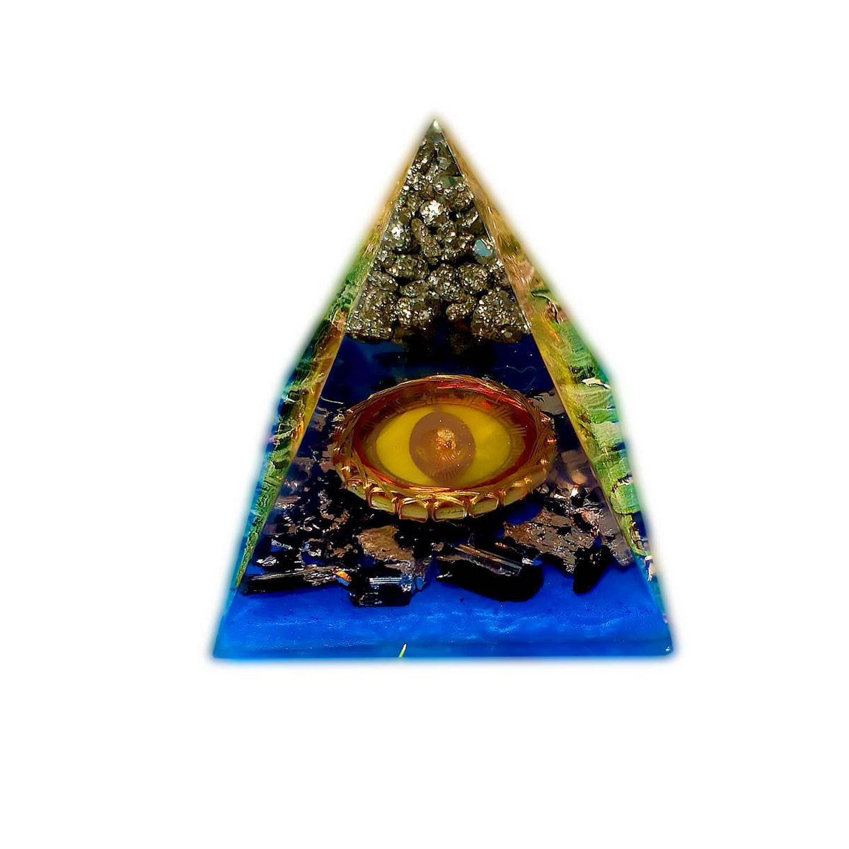 Pirámide de Orgonita para la Abundancia: Tu Conexión Cuántica con la Prosperidad - Metayantra México