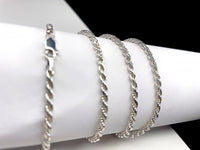 Thumbnail for 925 silver chain Torzal Italian type - Metayantra WorldWide