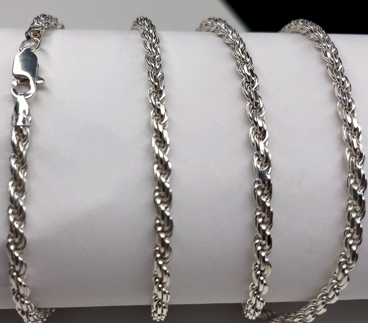 925 silver chain Torzal Italian type - Metayantra WorldWide
