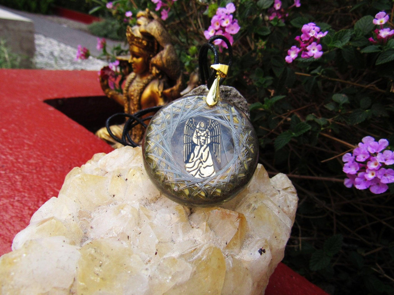 Archangel Gabriel 21 Vortex Gold Plated - Metayantra Consciencia