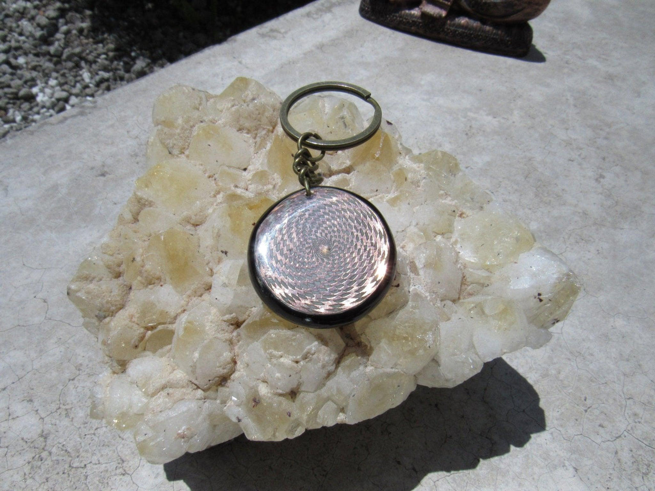 Cosmic Sensor Keyring - Metayantra Consciencia