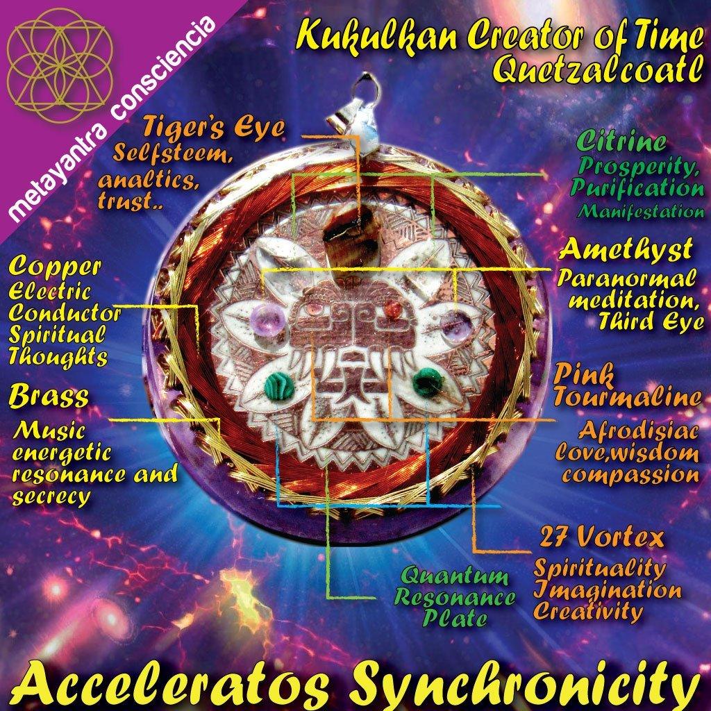 Mayan Quetzalcoatl Creator of Time Quantic Resonator - Metayantra Consciencia