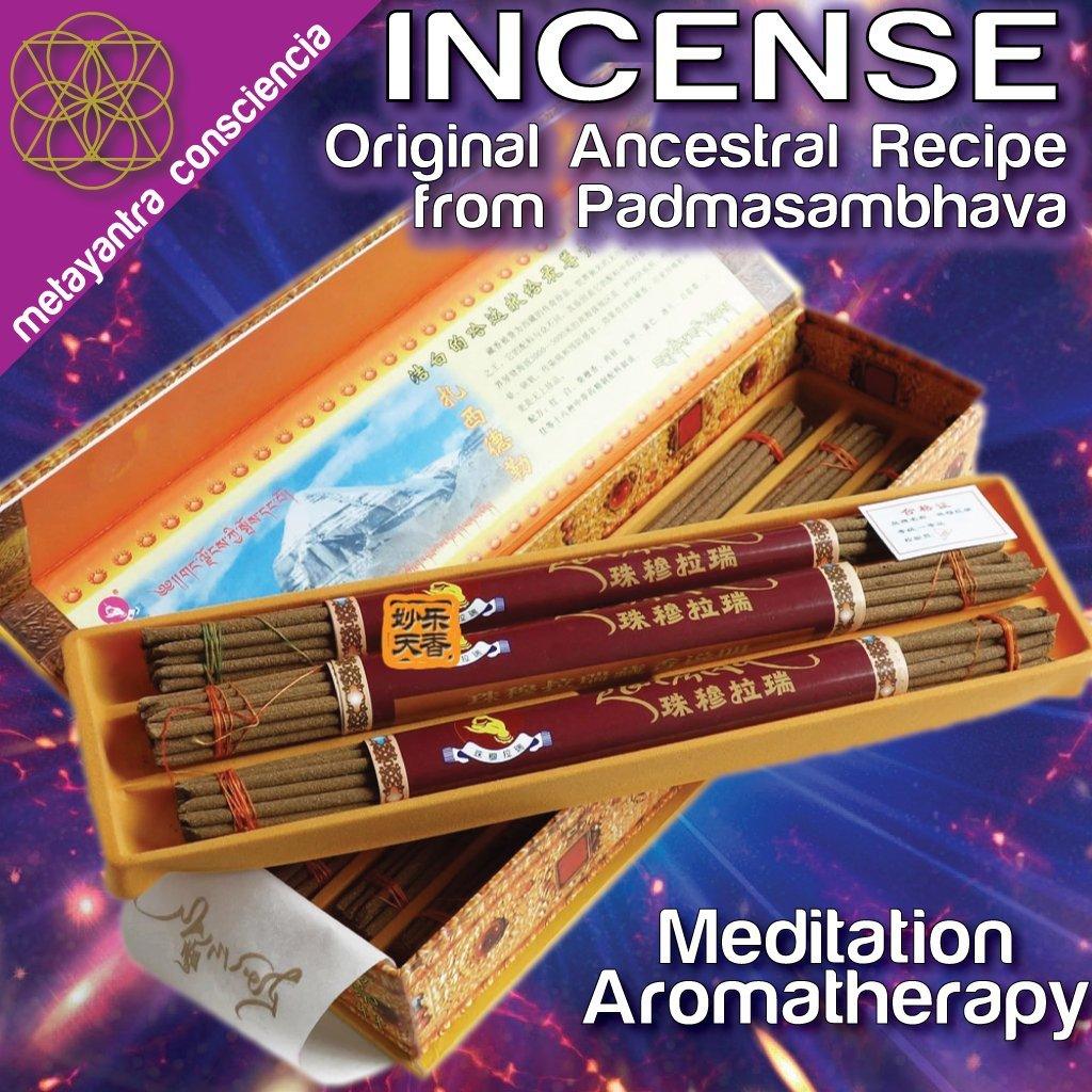 Padmasambhava SnowLand Mystical 108 Holy Incense Sticks - Metayantra Consciencia