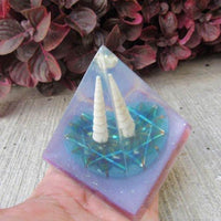 Thumbnail for Pyramid with Quantum Generator of the Fifth Chakra Vishuddha - Metayantra WorldWide