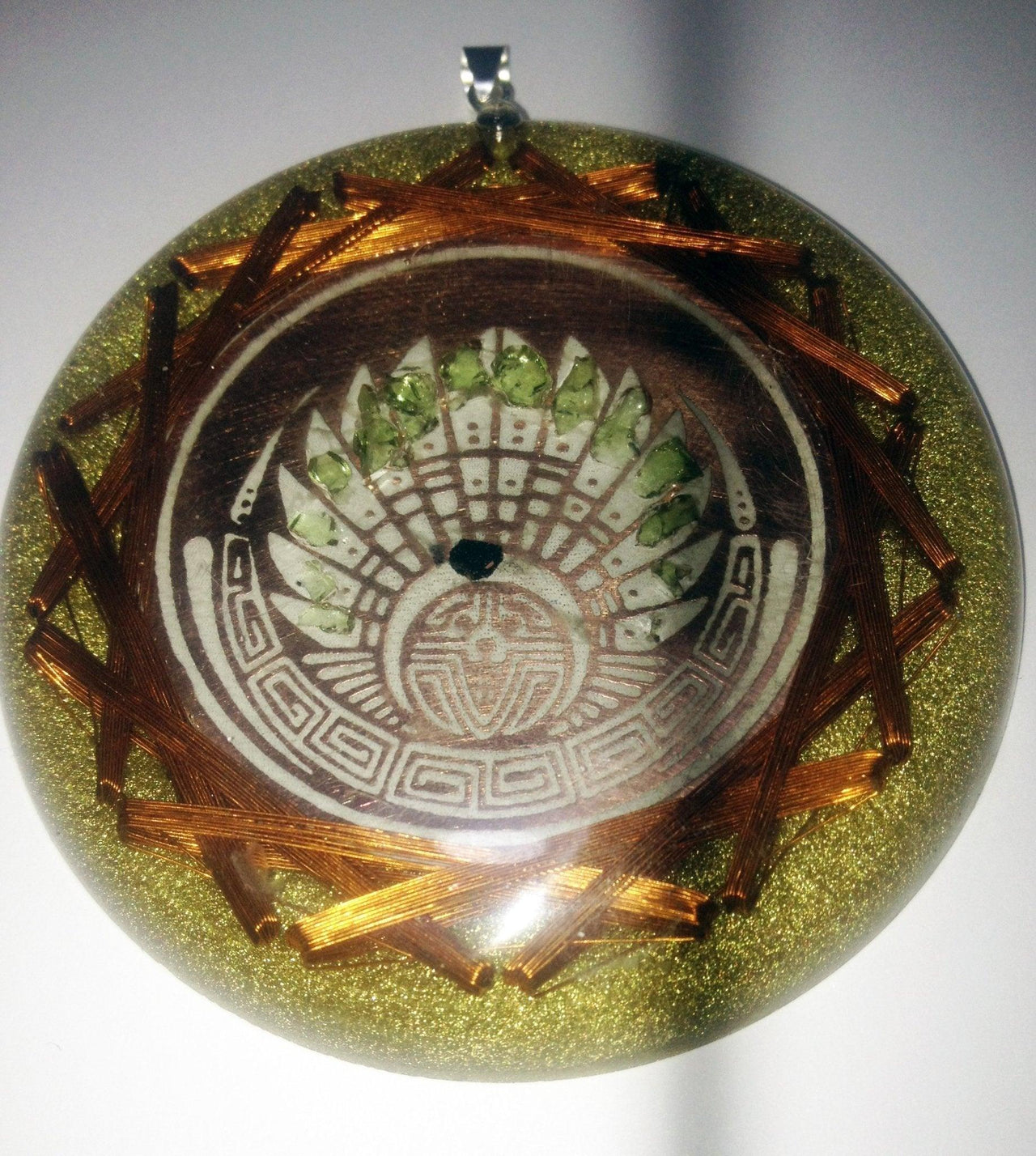 Quetzalcoatl Quantum Resonator With Moldavite - Metayantra Consciencia