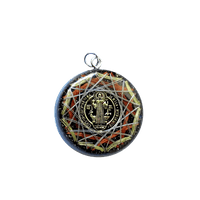 Thumbnail for ✨🔮 Orgonite Necklace: Miracle Generator with St. Benedict Medal 🙏🛡️ Total Protection Against Witchcraft and Negative Energies