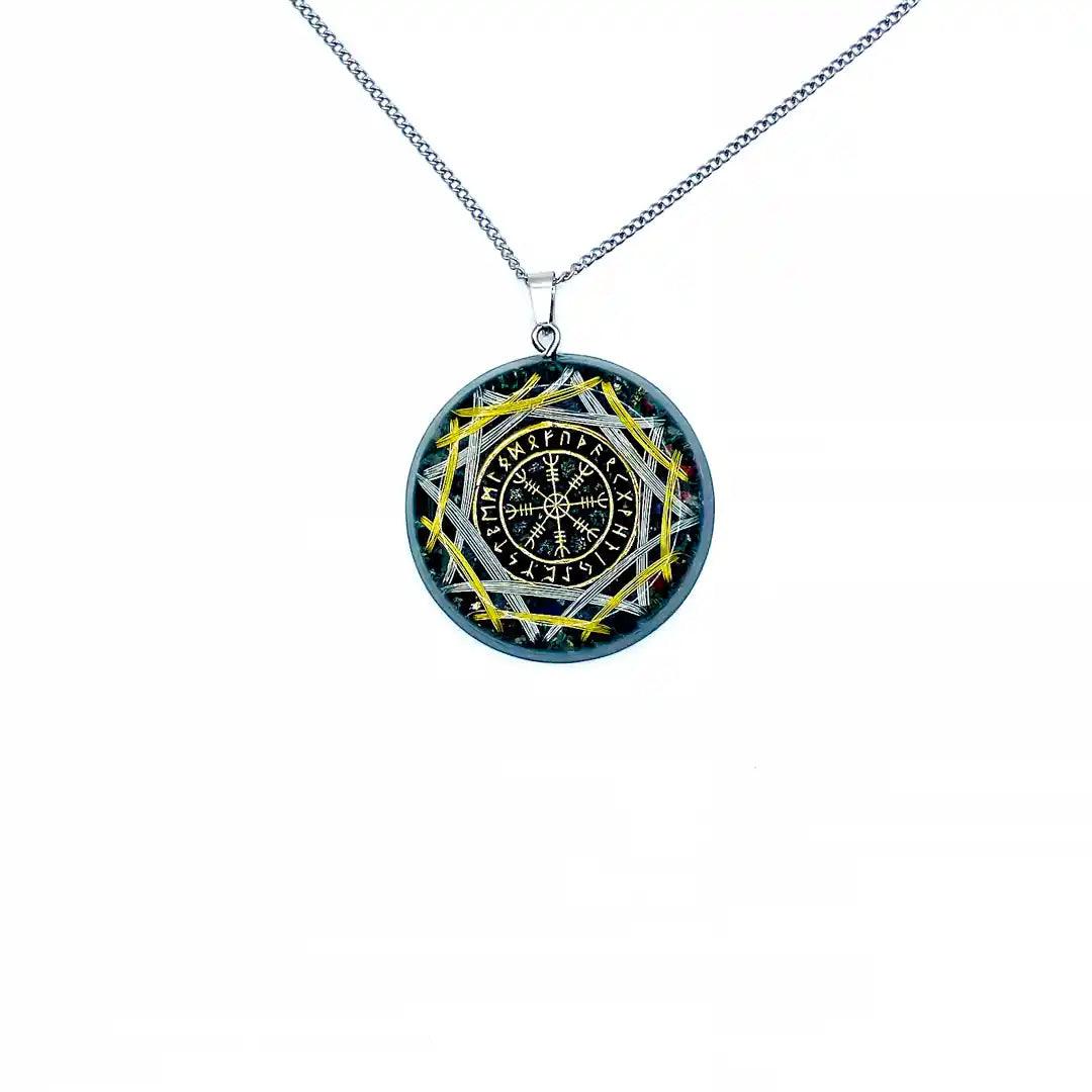 Aegishjalmur The Ultimate Spiritual Protector Necklace! Unleash Cosmic Power