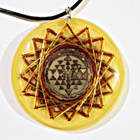 Thumbnail for Sri Yantra Universal 16 Vortex Quantic Resonator - Metayantra Consciencia