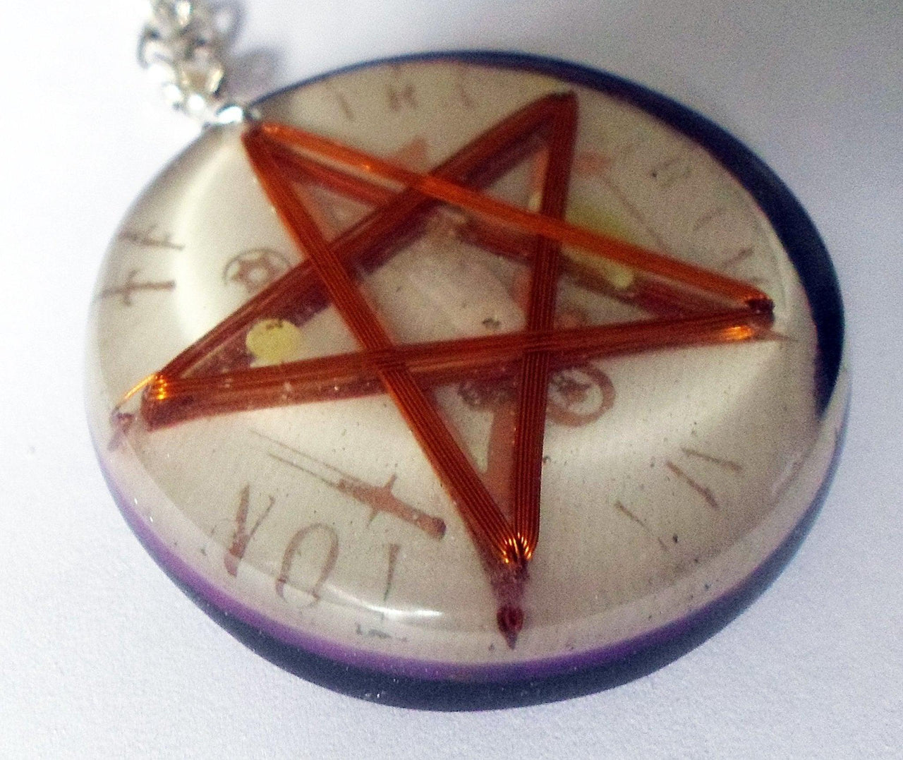 Witchcraft Protection | Tetragrammaton Sri Yantra Amulet | Metayantra